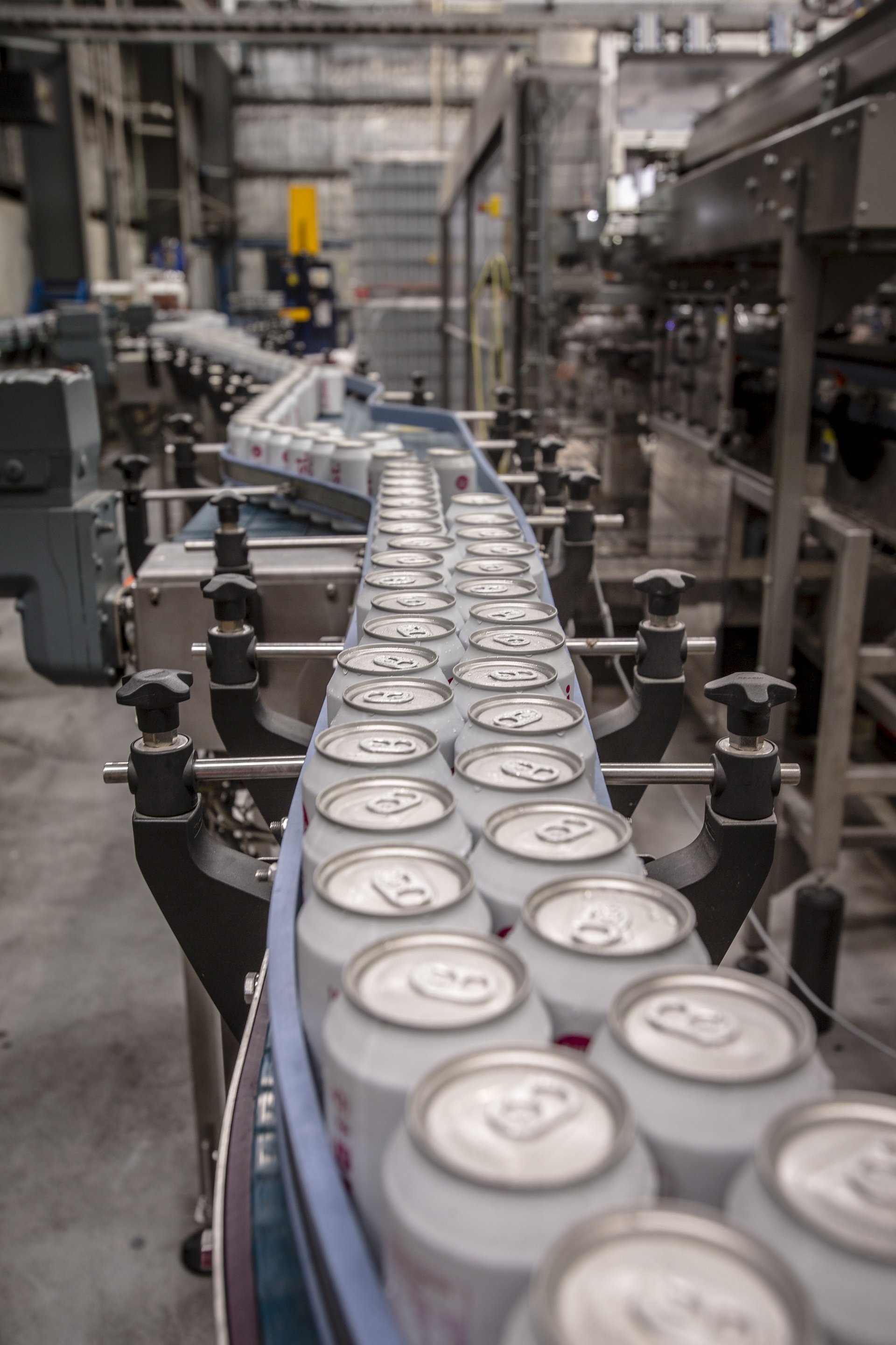 BevPro Solutions beverage canning production line in Denton, Texas